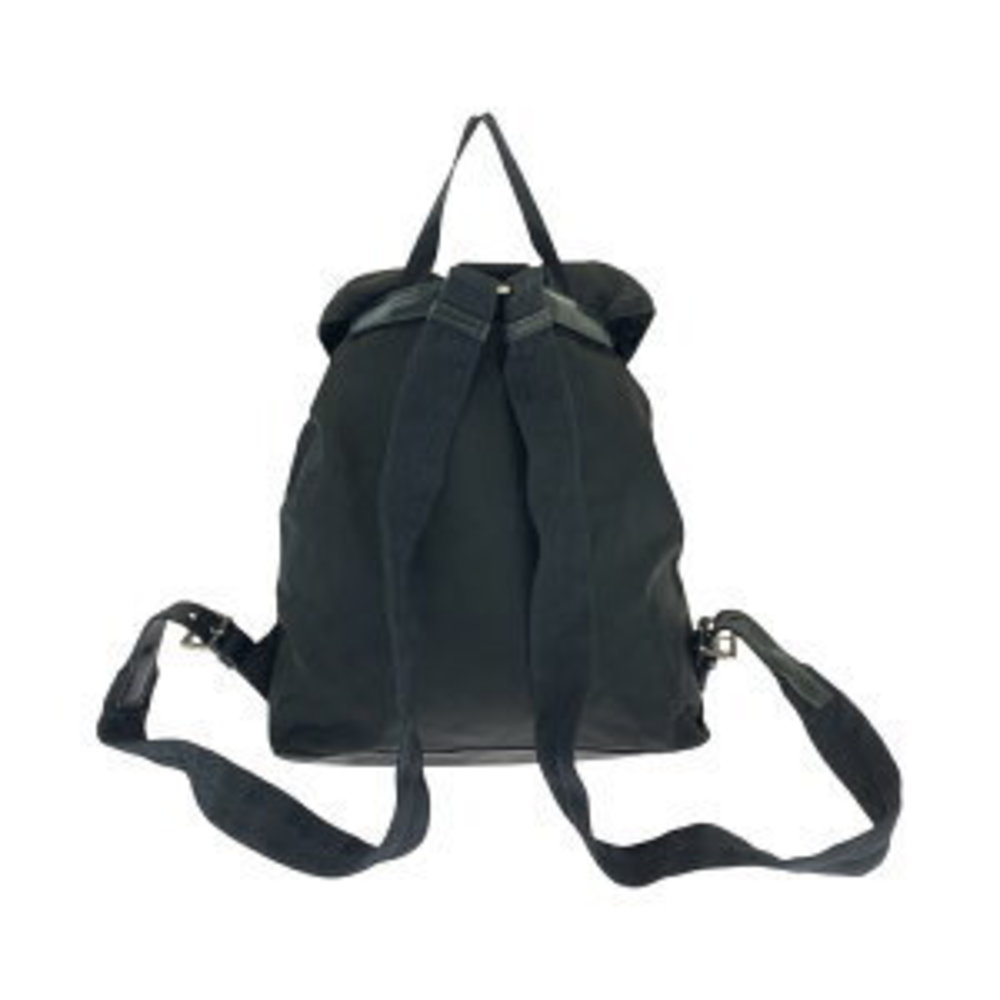 Prada Tessuto Triangular Black Backpack Nylon - image 2